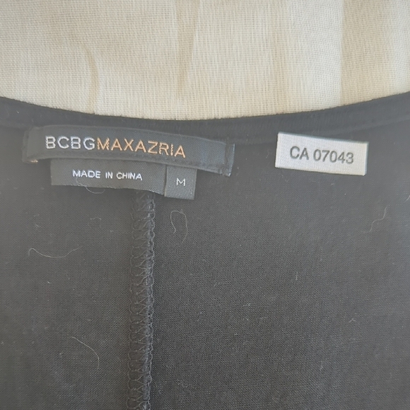 BCBG Black Camisole with Embellished Straps - Picture 4 of 8